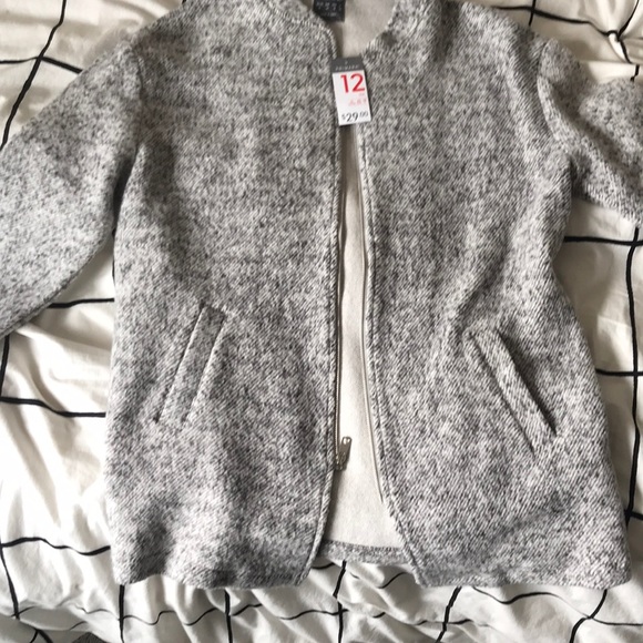 Primark heather grey coat - Picture 1 of 4
